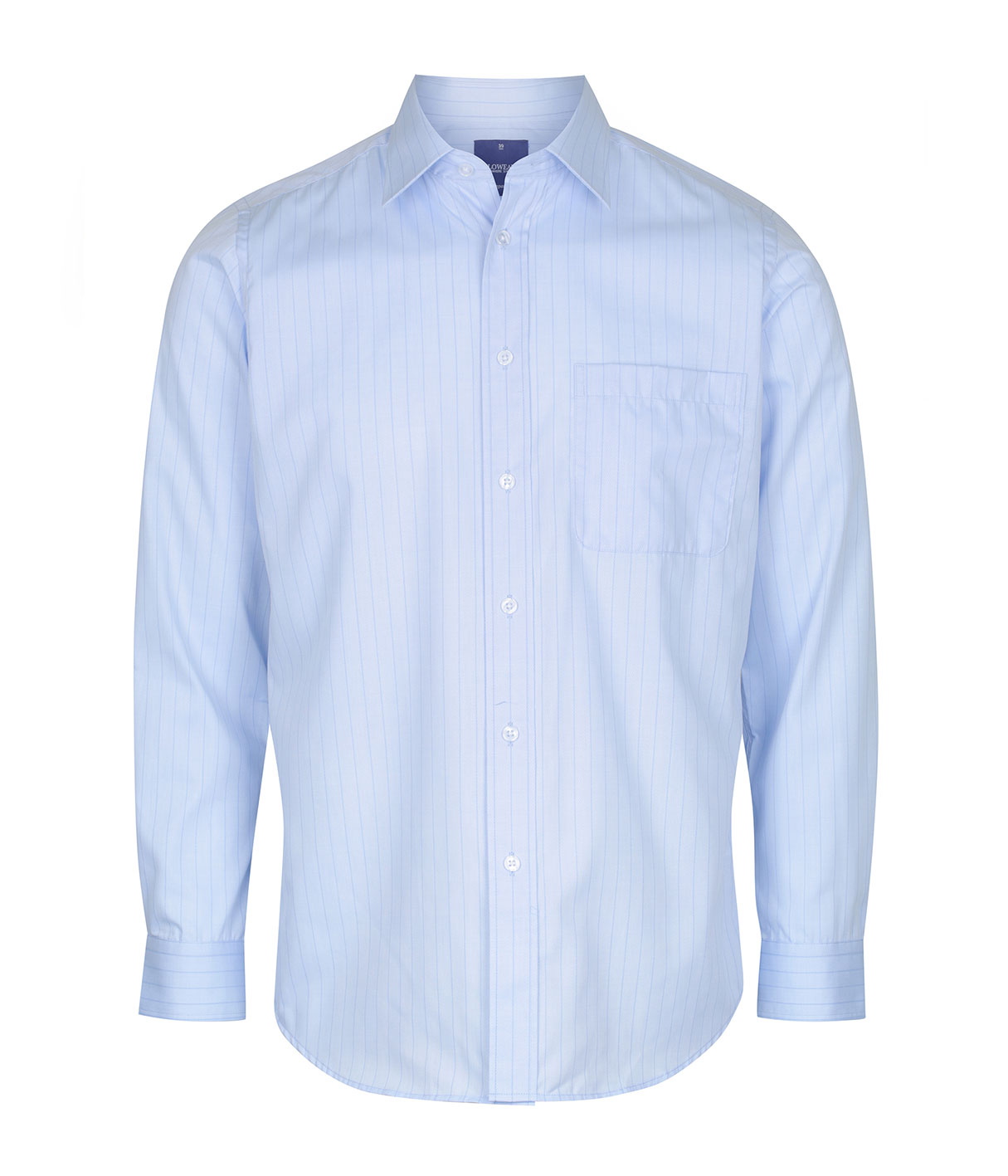 Gloweave Online Shop: 1069L HERRINGBONE STRIPE - SKY - 1069L SKY